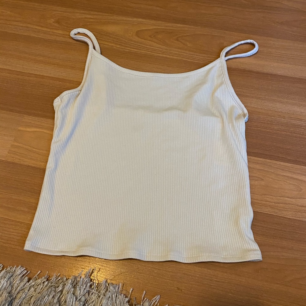 White tank top